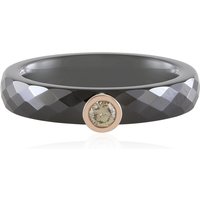 SI2 Champagner-Brillant-Keramikring