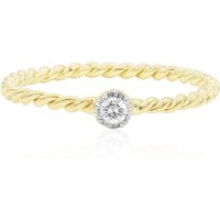 SI2 (G) Brillant-Goldring (Annette)