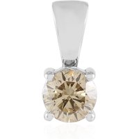 I2 Schokoladen-Brillant-Goldanhänger (SUHANA)