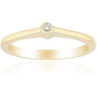 SI1 (G) Brillant-Silberring (Annette)