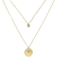 VS1 Schokoladen-Brillant-Goldcollier (de Melo)