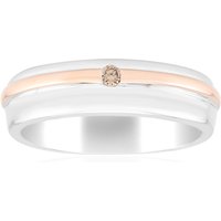 I1 Argyle-Rose de France-Brillant-Silberring (Annette)