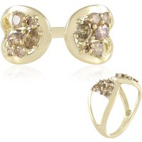I2 Champagner-Brillant-Goldring (de Melo Gold)