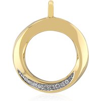 SI1 (G) Brillant-Silberanhänger (Annette)