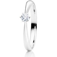 Ring von Capolavoro mit einem 0,10 ct Brillant in der Qualität TW/si
