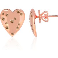 SI1 Argyle-Rose de France-Brillant-Goldohrringe (Annette)