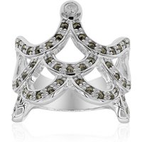 I2 (J) Brillant-Silberring (Annette classic)