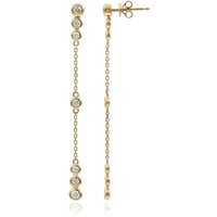 SI2 (H) Brillant-Goldohrringe (CIRARI)