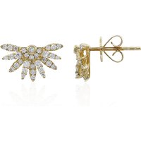 SI2 (H) Brillant-Goldohrringe