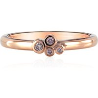 Pinkfarbener I3 Argyle-Brillant-Goldring (Mark Tremonti)
