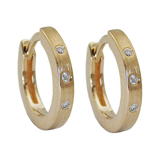 Creolen Brillant-0 03Kt WSI Gold 585
