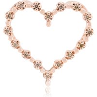 I1 Argyle-Rose de France-Brillant-Silberanhänger (Annette)