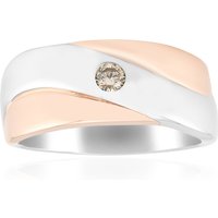 I1 Argyle-Rose de France-Brillant-Silberring (Annette)
