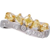 Gelber SI2 Brillant-Goldring (CIRARI)