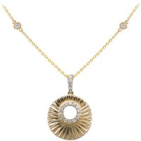 SI1 (H) Brillant-Goldhalskette (CIRARI)