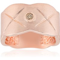 I1 Argyle-Rose de France-Brillant-Silberring (Annette)