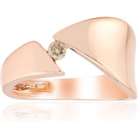 SI1 Argyle-Rose de France-Brillant-Silberring (Annette)