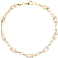 SI1 (H) Brillant-Goldarmband (CIRARI)