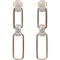 SI2 (H) Brillant-Goldohrringe (CIRARI)