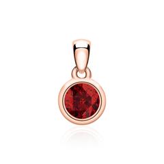14 Karat Roségold Anhänger für Ketten mit Granat Unkategorisiert online kaufen