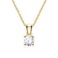 14K Goldkette für Damen mit Diamant Unkategorisiert online kaufen