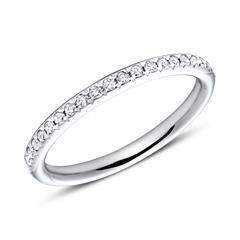 14K Weißgold Eternity Ring 21 Diamanten Unkategorisiert online kaufen