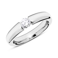 14K Weißgold Verlobungsring mit Diamant 0,25 ct. Unkategorisiert online kaufen
