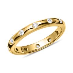 18K Goldring mit Diamanten, ca. 0,28 ct. Unkategorisiert online kaufen