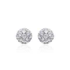 18K Weißgold Ohrstecker mit Diamanten, ca. 0,90 ct. Unkategorisiert online kaufen