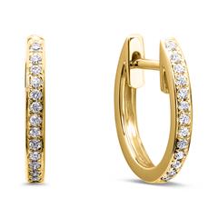 585er Gold Creolen mit Diamanten Unkategorisiert online kaufen