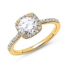 585er Gold Ring mit Brillanten Unkategorisiert online kaufen