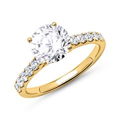 585er Gold Ring mit Diamanten Unkategorisiert online kaufen