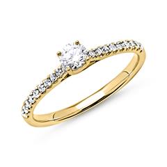 585er Gold Ring mit Diamanten Unkategorisiert online kaufen