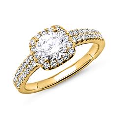 585er Gold Ring mit Diamanten Unkategorisiert online kaufen