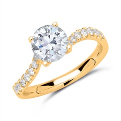 585er Gold Ring mit Diamanten Unkategorisiert online kaufen