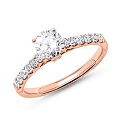 585er Gold Verlobungsring mit Diamanten Unkategorisiert online kaufen