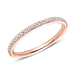 585er Roségold Eternity Ring 25 Diamanten Unkategorisiert Produktbild