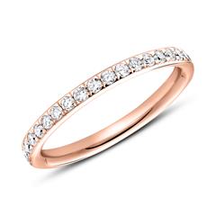 585er Roségold Ring Eternity 37 Diamanten Unkategorisiert Produktbild