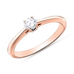 585er Roségold Ring mit Diamant Unkategorisiert online kaufen