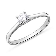 585er Weißgold Verlobungsring mit Diamant Unkategorisiert online kaufen