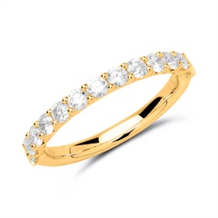 750er Gold Eternity Ring 13 Brillanten Unkategorisiert online kaufen