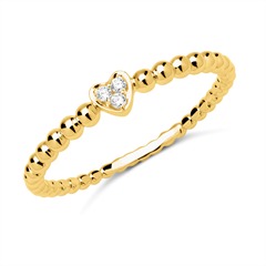 750er Gold Ring Herz 3 Diamanten Unkategorisiert online kaufen