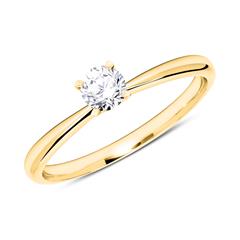 750er Gold Ring mit Diamant 0,25 ct. Unkategorisiert online kaufen