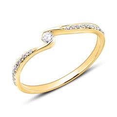 750er Gold Verlobungsring mit Brillanten Unkategorisiert online kaufen