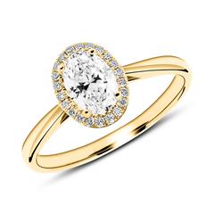 750er Gold Verlobungsring mit Diamanten Unkategorisiert online kaufen