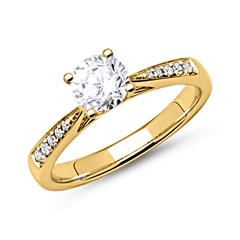750er Gold Verlobungsring mit Diamanten Unkategorisiert online kaufen