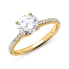 750er Gold Verlobungsring mit Diamanten Unkategorisiert online kaufen