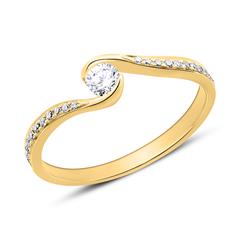 750er Goldring mit Brillanten Unkategorisiert online kaufen