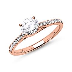 750er Roségold Diamantring Unkategorisiert online kaufen