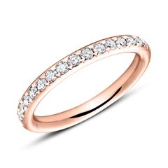 750er Roségold Memoire Ring 17 Brillanten Unkategorisiert online kaufen